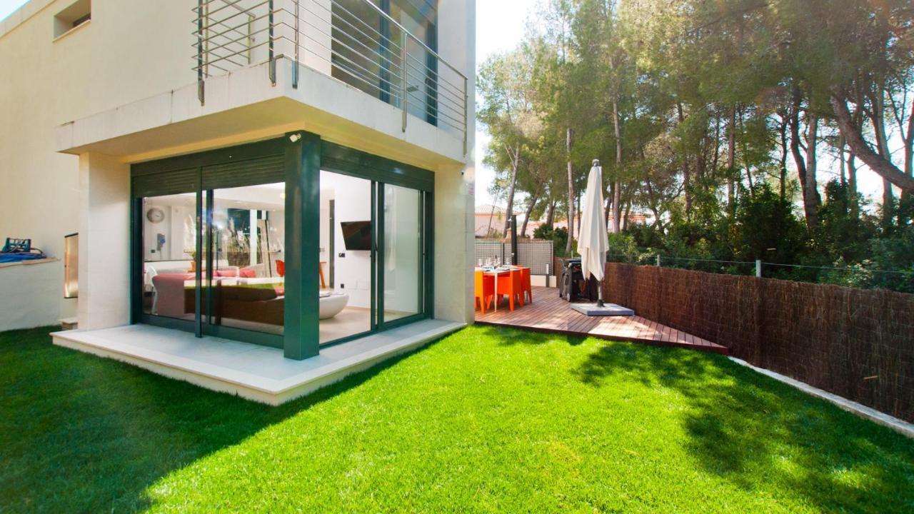 Villa Pam Beach House Playa De Muro - 200M To Beach With Hot Tub Alcudia  Bagian luar foto