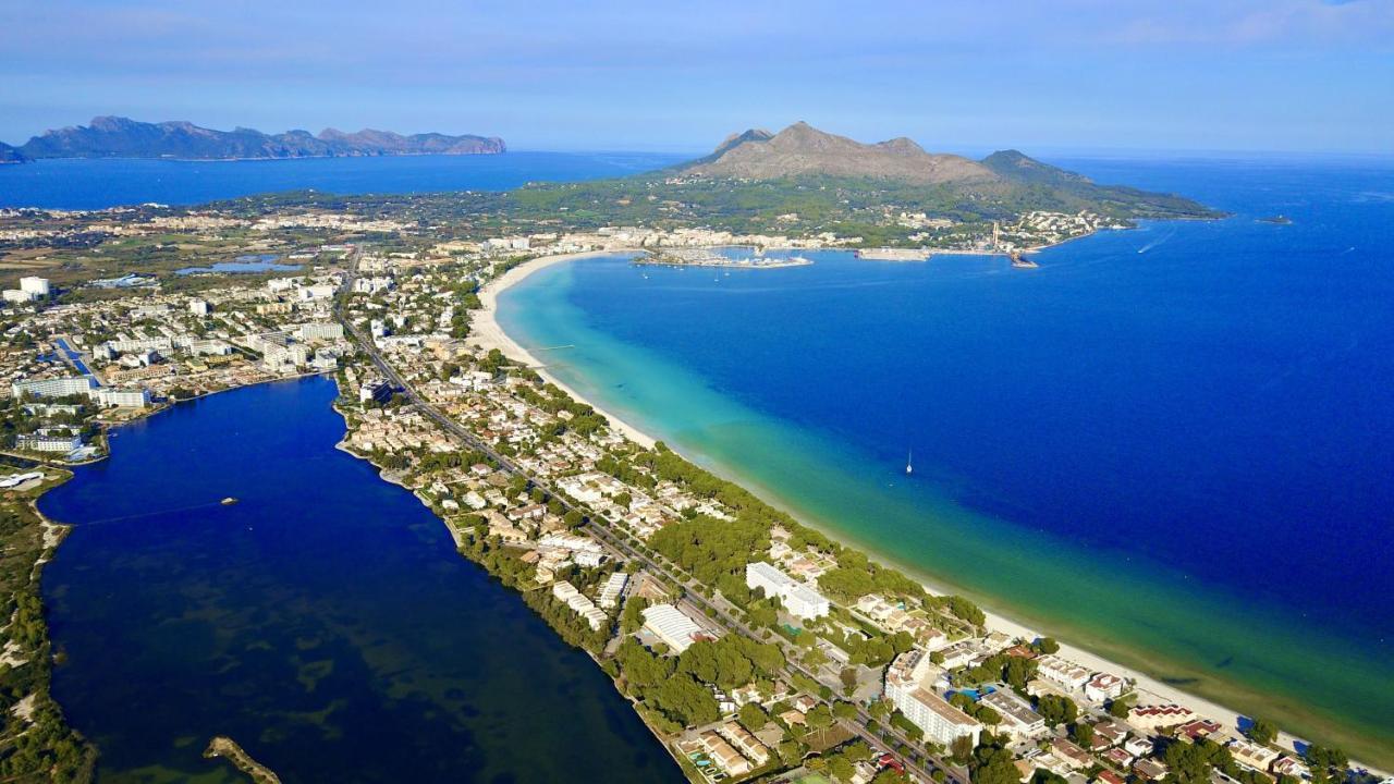 Villa Pam Beach House Playa De Muro - 200M To Beach With Hot Tub Alcudia  Bagian luar foto