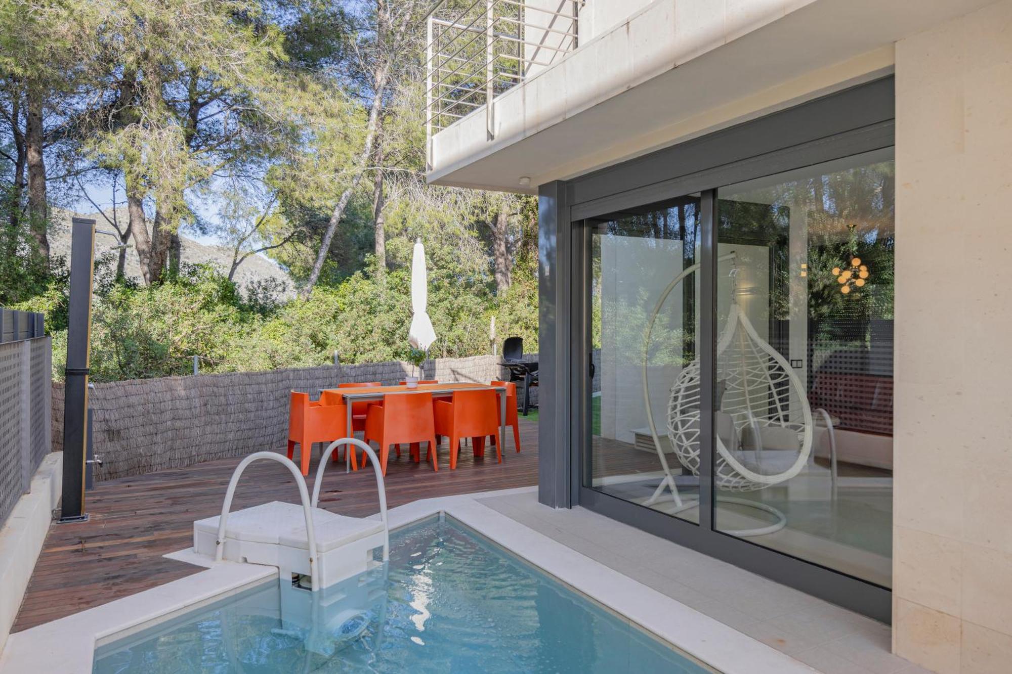 Villa Pam Beach House Playa De Muro - 200M To Beach With Hot Tub Alcudia  Bagian luar foto